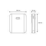 فلاش تانک روکار دو زمانه ایران مدل اپال