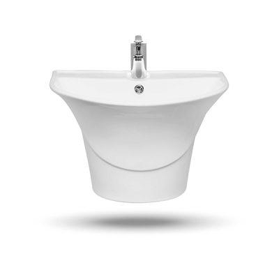 روشویی نیم پایه پارس سرام مدل ریما 60