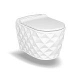 توالت فرنگی وال هنگ پارس سرام مدل الماس