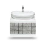 روشویی روکابینتی پارس سرام مدل رونیکا 60