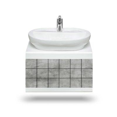 روشویی روکابینتی پارس سرام مدل رونیکا 60