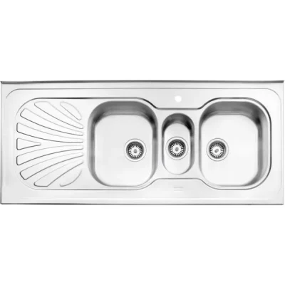 سینک روکار استیل البرز مدل ۵۳۰/۶۰