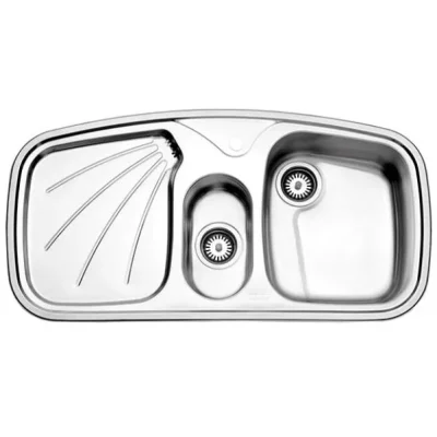 سینک توکار استیل البرز مدل ۶۰۸