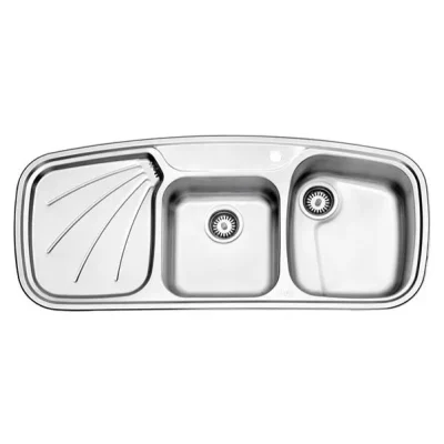 سینک توکار استیل البرز مدل ۶۱۴