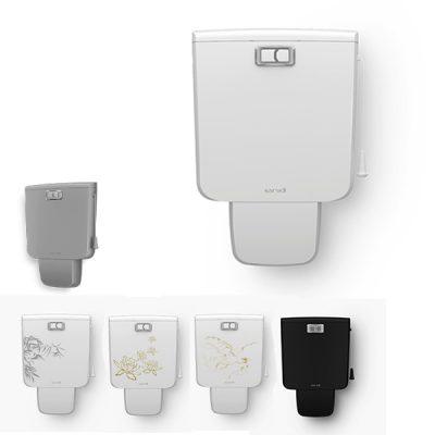 فلاش تانک روکار ایمن آب مدل کاسپین پلاس (عرضه سارودی)