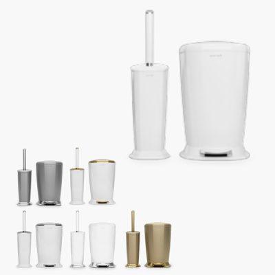 سطل و برس توالت ایمن آب مدل ونیز (عرضه سارودی)