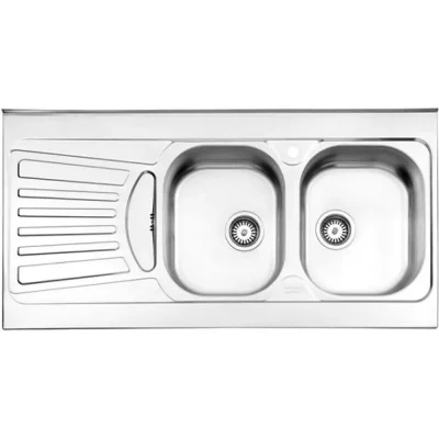 سینک روکار استیل البرز مدل ۷۲۵/۶۰