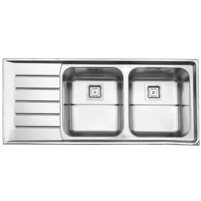 سینک توکار استیل البرز مدل ۷۳۵