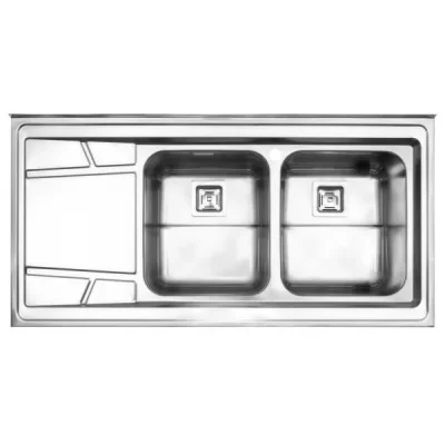 سینک روکار استیل البرز مدل ۷۳۸