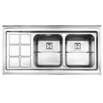 سینک روکار استیل البرز مدل ۷۶۱