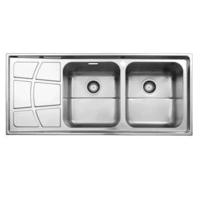 سینک توکار استیل البرز مدل ۷۶۲