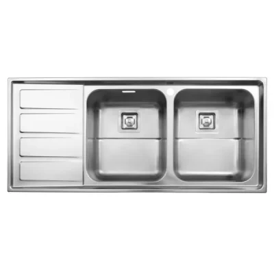 سینک توکار استیل البرز مدل ۷۶۴