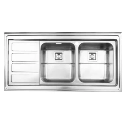 سینک روکار استیل البرز مدل ۷۶۴