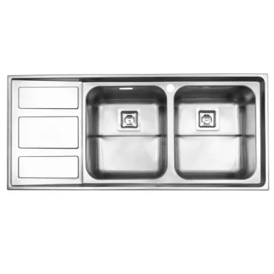 سینک توکار استیل البرز مدل ۷۶۵