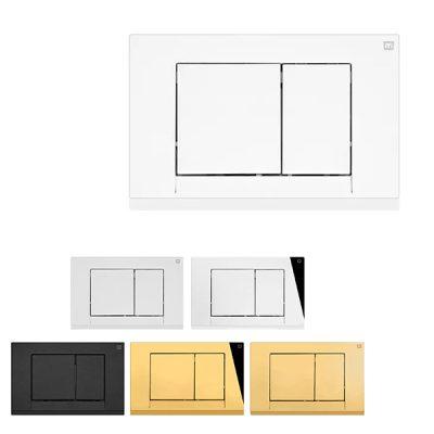 صفحه کلید فلاش تانک توکار ایران مدل چهارگوش