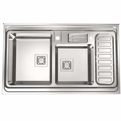 سینک روکار استیل البرز مدل ۸۵۲