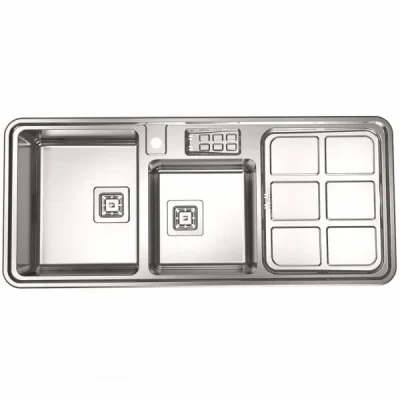 سینک توکار استیل البرز مدل ۸۵۵