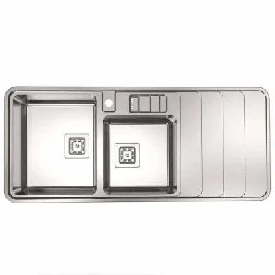 سینک توکار استیل البرز مدل ۸۵۶