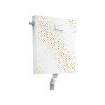 فلاش تانک روکار ایران مدل اولترا اسلیم با لوله توکار