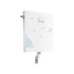 فلاش تانک روکار ایران مدل اولترا اسلیم با لوله توکار