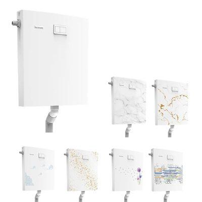 فلاش تانک روکار ایران مدل اولترا اسلیم با لوله توکار