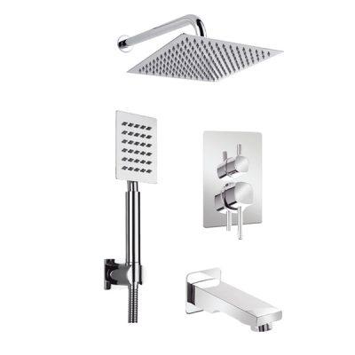 شیر حمام توکار ویسپرد مدل فلت یوکا