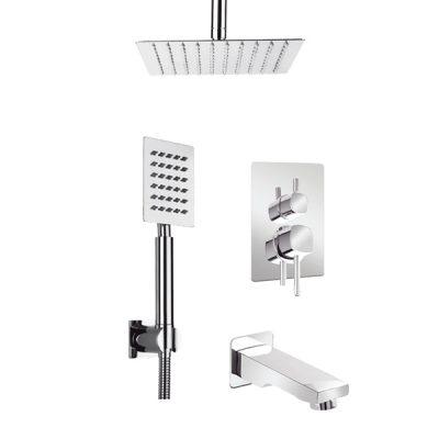 شیر حمام توکار ویسپرد مدل فلت یوکا