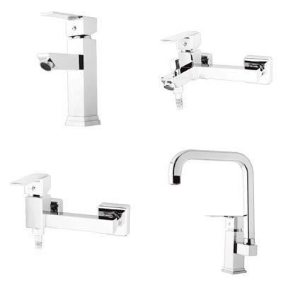 ست شیرآلات ویسپرد مدل ابرشم (فلت)