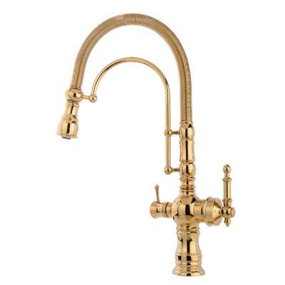 شیر ظرفشویی فنری دومنظوره ویسپرد مدل ارکیده