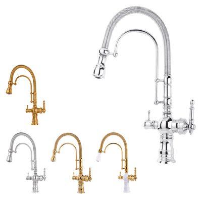 شیر ظرفشویی فنری دومنظوره ویسپرد مدل ارکیده