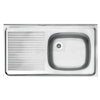 سینک روکار معمولی استیل البرز