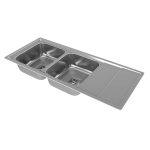 سینک ظرفشویی توکار داتیس مدل DB-197