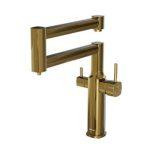 شیر ظرفشویی بازویی دوکاره کلار مدل کیان