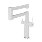 شیر ظرفشویی بازویی دوکاره کلار مدل کیان