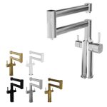 شیر ظرفشویی بازویی دوکاره کلار مدل کیان