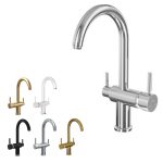 شیر ظرفشویی دوکاره کلار مدل آبشار