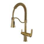 شیر ظرفشویی دوکاره علم فنری کلار مدل آریا