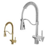 شیر ظرفشویی دوکاره علم فنری کلار مدل برمودا