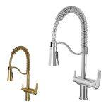 شیر ظرفشویی دوکاره علم فنری کلار مدل آریا