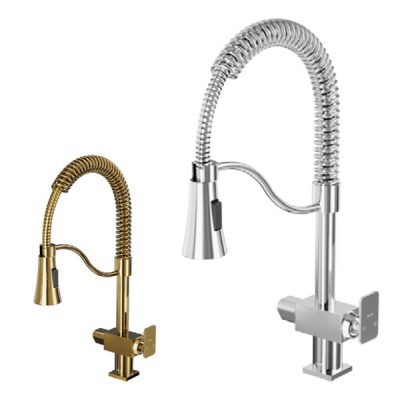 شیر ظرفشویی دوکاره علم فنری کلار مدل فلت سری 99