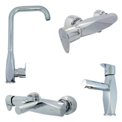 ست شیرآلات کلار مدل برلیان قطره