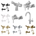 ست شیرآلات کلار مدل آبشار