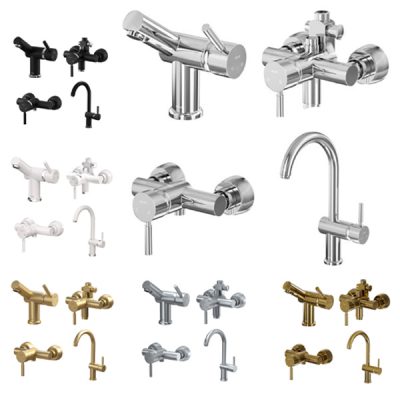 ست شیرآلات کلار مدل آبشار