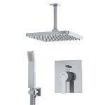 شیر حمام توکار کلار مدل کلاسیک فلت تیپ 3