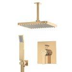 شیر حمام توکار کلار مدل کلاسیک فلت تیپ 3