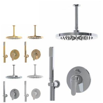 شیر حمام توکار کلار مدل کلاسیک فلور تیپ 3