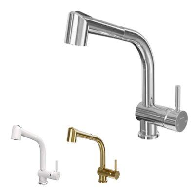 شیر ظرفشویی شاوری کلار مدل آبشار