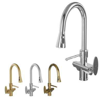 شیر ظرفشویی شاوری دوکاره کلار مدل رویا