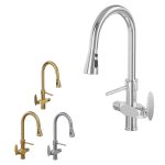 شیر ظرفشویی شاوری دوکاره کلار مدل برلیان