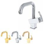 شیر روشویی علم دار کلار مدل سوپر فلت